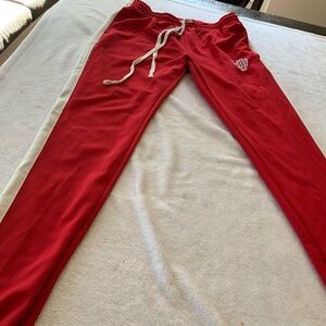 Red Kids Track Pants